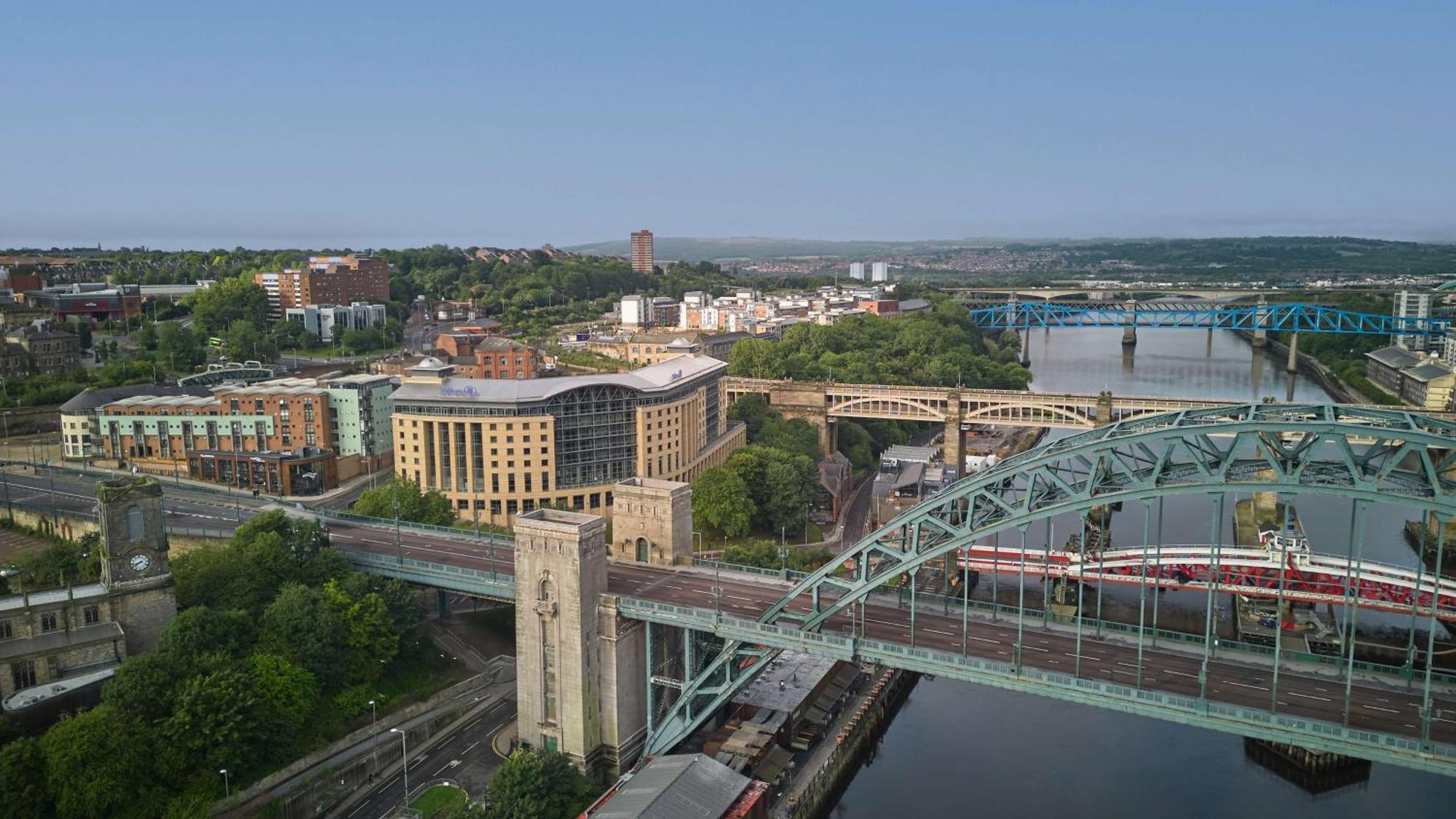 Hilton Newcastle Gateshead Hotel Eksteriør billede