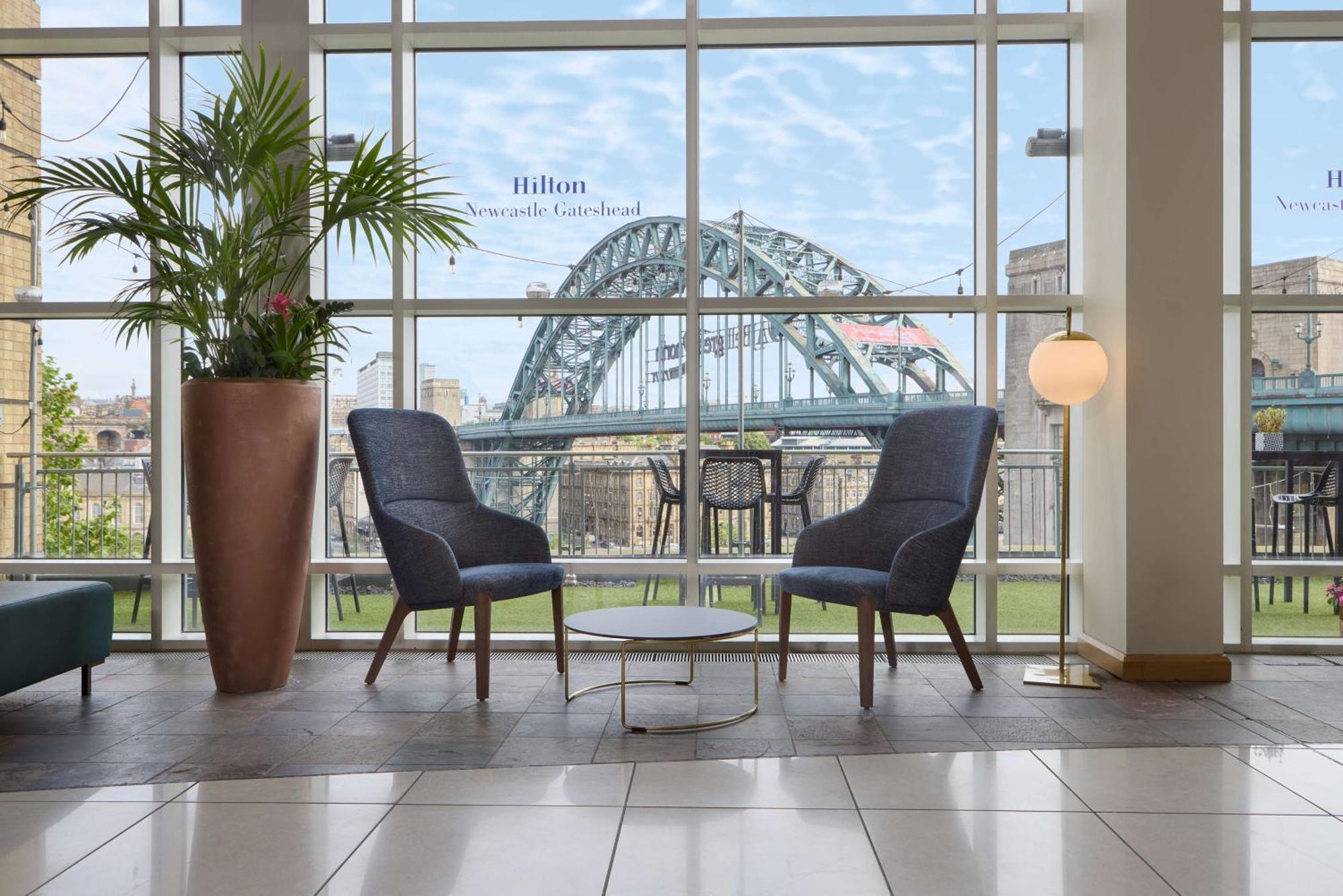 Hilton Newcastle Gateshead Hotel Eksteriør billede